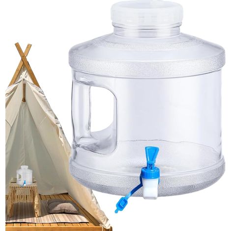 Réservoir à eau de 7 - 5 litres avec poignée - Distributeur d'eau avec (1/5)