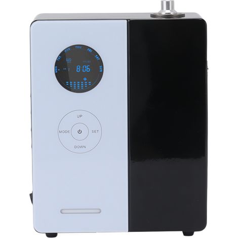 Diffuseur d'huiles essentielles mural électrique 200 ml avec point d'accès Wi-Fi intégré, pour la maison ou le bureau, 100-240 V, blanc, prise européenne. (1/5)