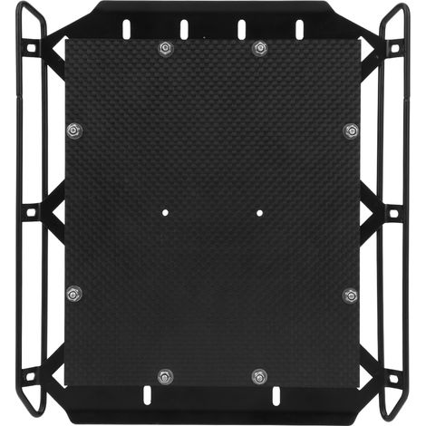 Porte-bagages de toit en métal noir, accessoire pour voiture RC Crawler TRX6 G63 1/10
