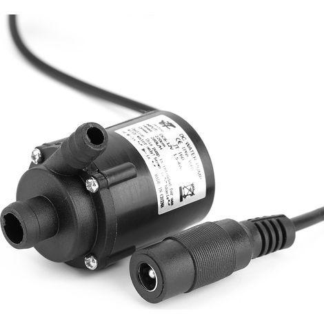 Niederdruckpumpe, 12 V Gleichstrom, bürstenloser Mikro-Tauchmotor, Wasserpumpe für Solarkühlung, 200 l/h (1/5)