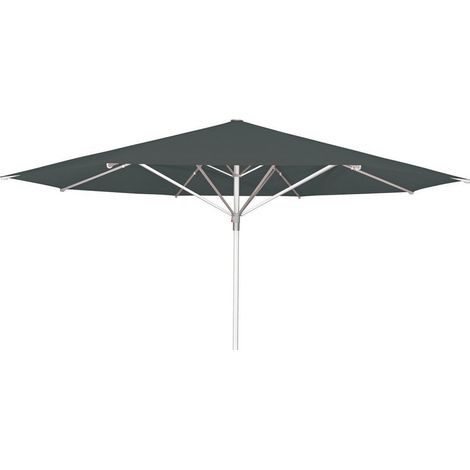 Doppler Gastronomie Sonnenschirm "Braumeister" Ø 500 cm, anthrazit, mit Volant, Bezug aus 100% Polyester, Gestell aus Aluminium, 17,1 kg Gastronomie Sonnenschirm "Braumeister 500", anthrazit, Ø 500 cm (1/5)