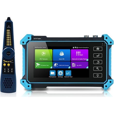 Testeur de vidéosurveillance prenant en charge la caméra IP Testeur De Vidéosurveillance IPC-5200 Plus Full 8MP IP CVI TVI AHD SDI Analogique 6 En 1 VGA Et Entrée 4K, Testeur De Caméra IP(IPC-5200C Pl (1/5)