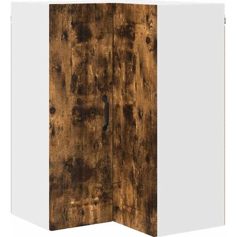 Meubles de Rangement,Armoire de cuisine Chêne fumé 57 x 57 x 80 cm Bois d'ingénierie CFW222714 (1/5)