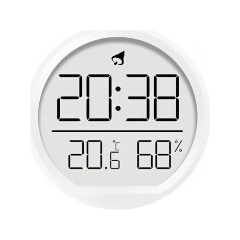 Réveil numérique LCD température et humidité, design magnétique, 3 types de placement, calendrier 12/24 heures pour la maison, la cuisine, le bureau, les étudiants (1/5)