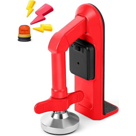 Alarme Anti Vol Portable Capteur Intelligent pour Porte, Facile à Installer, Sécurisé pour Voyage, Hôtel ou Maison (1/5)