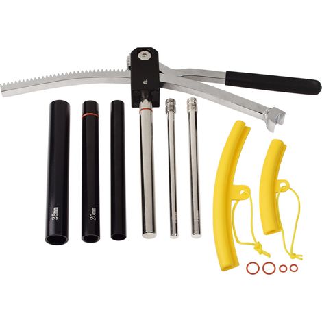 Dirt bicycle tire changing tool kit with 15/17/20/25 mm axles (1/4)