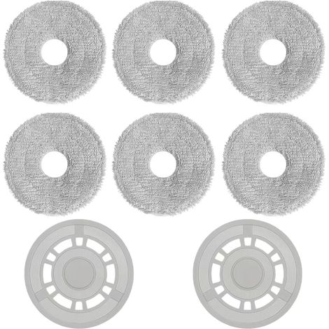 AQUATECHNICK - lingettes de lavage pour Dreame L10S Ultra, surface d'essuyage généreuse — compatibilité précise (1/5)