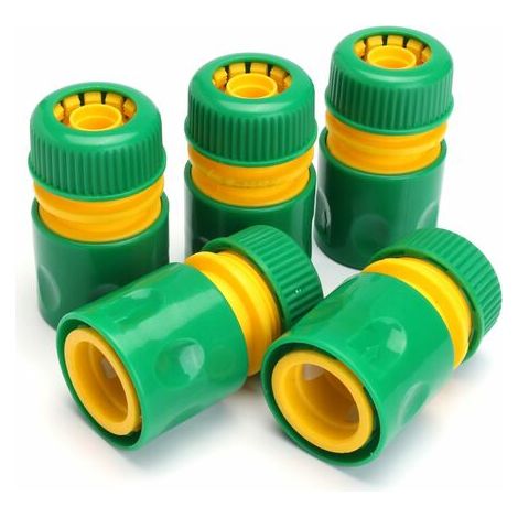 1/2 Zoll Gartenschlauchanschluss Wasserhahn Schnellanschluss Adapter für Bewässerung 10 Stück