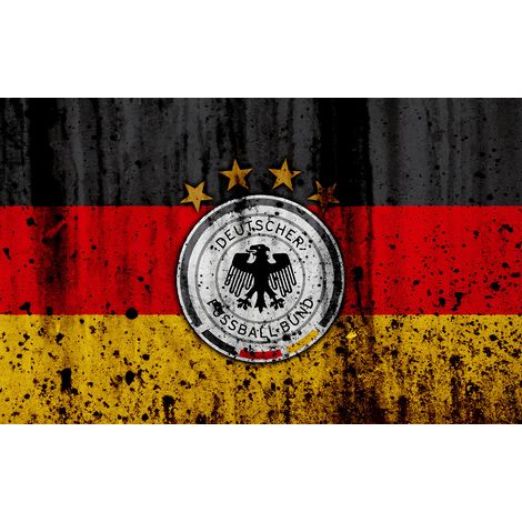 Papier peint panoramique Foot / Football - Deutscher - 130 cm x 81 cm (1/2)