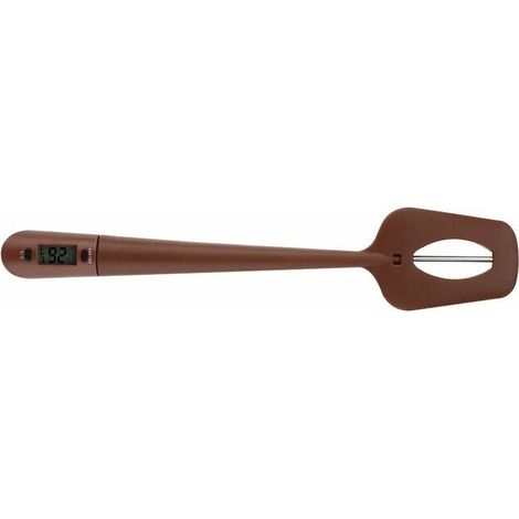 Spatule Thermomètre - Rango -50 a 300 °C - Precisión ±1 °C - Resolución 0,1 °C - Para Chocolate Cremas Salsas Mermeladas - 1 Unidad (1/5)