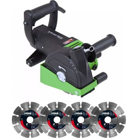 Ranuradora EIBENSTOCK EMF150.1 + KIT + 4 discos Diamante Ø150/22,3 (1/4)