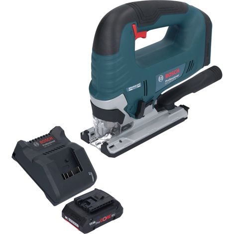 Bosch GST 18V-125 B Professional Scie sauteuse sans fil 18 V 125 mm Brushless + 1x batterie ProCORE 4,0 Ah + chargeur (1/5)