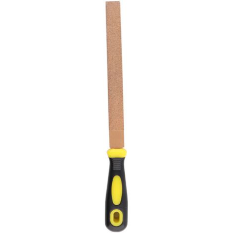 Limes diamantées à braser de 6 à 12 pouces, râpe plate pour affûtage de métaux durs, meulage, sculpture, outils à main (8)