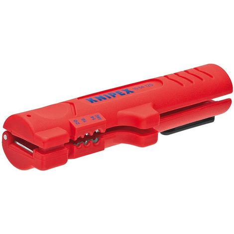 KNIPEX 16 64 125 SB Utensile spelacavi per cavi piatti e tondi  125 mm