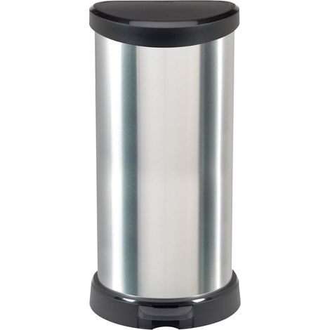 Curver Decobin+ Pedale Abfalleimer 40 L mit Meta