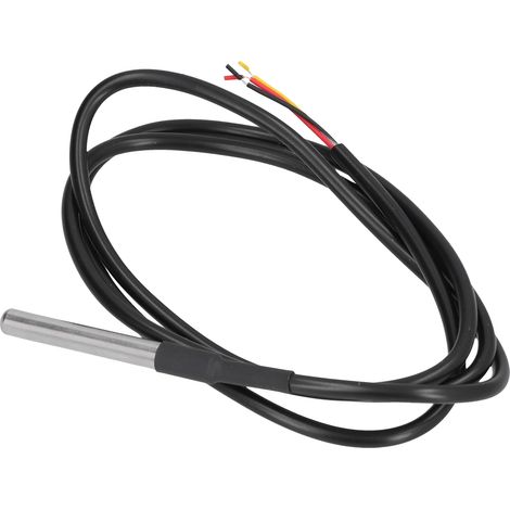 Sonde capteur de température thermomètre thermique Thermocouple haute précision inox Puce domestique 3 mètres (1/5)