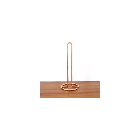 Or rose-Support de Rouleau de Papier, Porte-Rouleau de Cuisine Portable en Acier Inoxydable Or Porte Rouleaux Papier Toilette Vertical en Acier Support Distributeur de Papier (1/5)