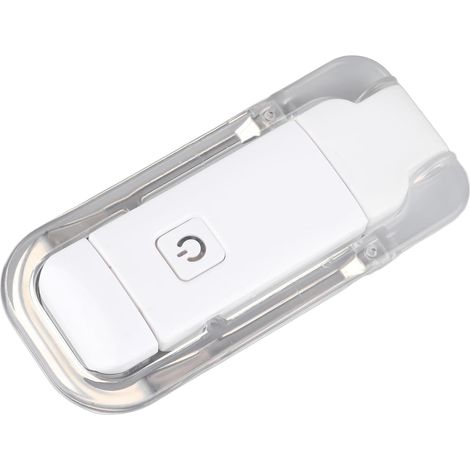 Lampe De Lecture à Clipser, Rechargeable par USB, 3 Couleurs (1/5)