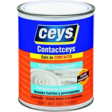 CEYS CONTACTCEYS POLIESTIRENO EXPANDIDO TRANSPARENTE LATA 1 L. (1/5)