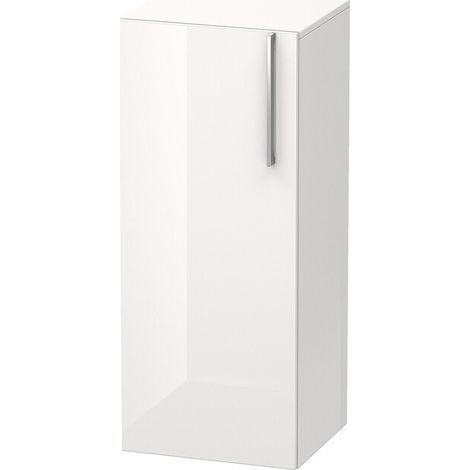 Armadio semi-alto Duravit Vero, 1106, cerniera dell'anta sinistra, 400mm, Colore (anteriore/corpo): Laccato lucido blu pietra - VE1106L4747