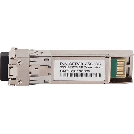 Module optique SFP28 25G SR 100M duplex fibre multimode pour réseau 10 Gigabit (1/5)