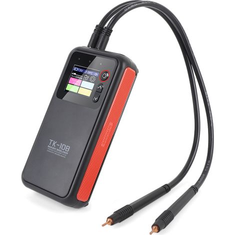 Poste à souder par points portable à batterie avec écran LCD, double impulsion et stylo de soudage par points en cuivre, puissance maximale de 1200 A, adapté aux tôles de fer/acier de 0,1 à 0,25 mm, T (1/5)