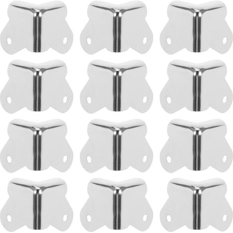 d angle en fer argenté de 1 57 pouce et 12 pouces design