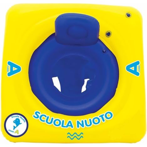 TRADE SHOP - Salvagente Gonfiabile Bambino Neonato Mare Con Mutandina E Schienale 65x65cm -