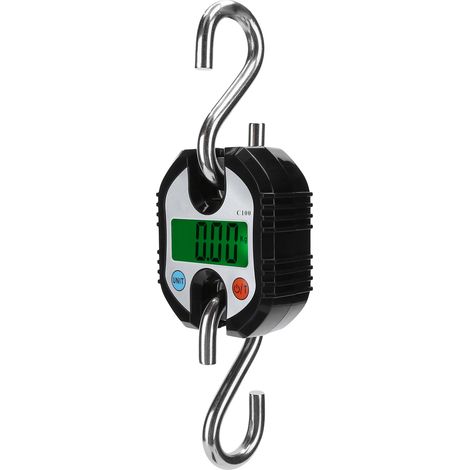 150KG Crochet numérique LCD électronique pesée suspendue pour mouton porc bagages fruits (1/5)