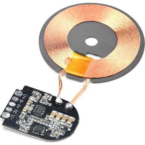High-power 15W wireless charger module, wireless charger transmitter module, Qi universal PCBA board, coil. (1/4)