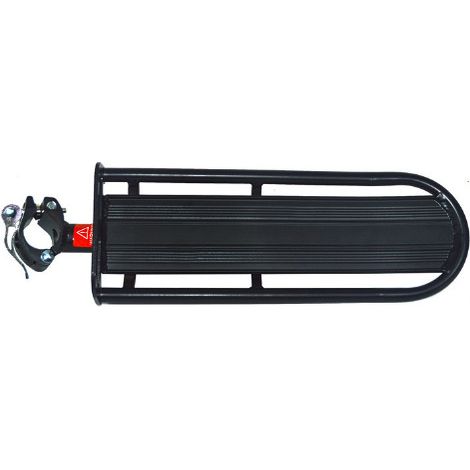 Universeller hinterer Fahrradträger, Schnellspanner, Gepäckträger aus Aluminiumlegierung für Mountainbikes und Rennräder, unterstützt Gepäck