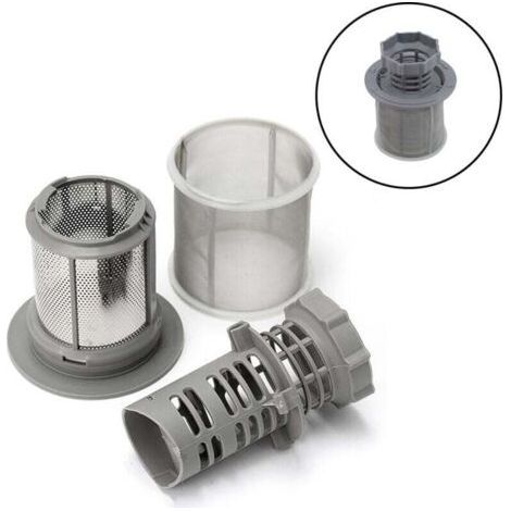Set of 3 micro-filters, Bosch dishwasher filter, for Bosch Siemens Neff 427903 00427903 Bosch BSH Siemens Neff dishwasher (1/4)