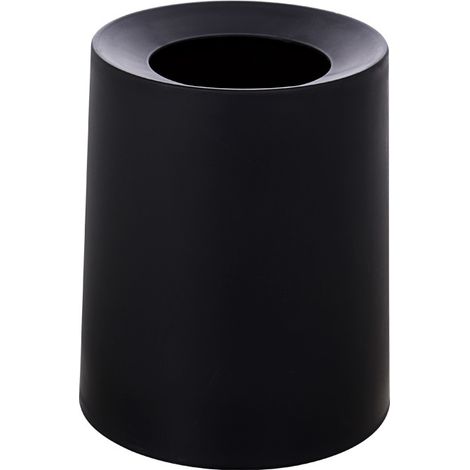JVD - Poubelle Nordic 8L en PP, double paroi, insert marron amovible, étanche, idéale pour hôtels. - Matériel professionnel (1/4)