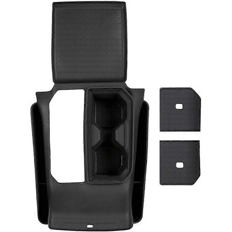 Organizer-Set für die Mittelkonsole des Toyota RAV4 AX60 2026: Silikoneinsatz, rutschfeste Seitenablage für Schalthebel und Zubehör. (1/5)