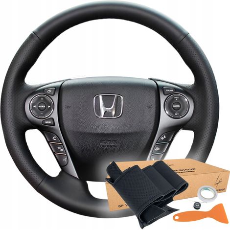 LENKRADABDECKUNG MIT MUSTER FÜR HONDA ACCORD IX 9 CROSSTOUR (1/5)