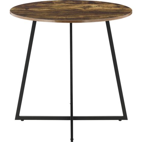 Tavolo da pranzo 78 x 80 cm effetto legno scuro 030008708
