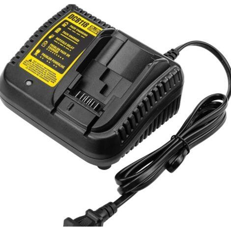 Aokicase DCB112 Replacement Battery Charger for Dewalt DCB101 DCB105 DCB115 DCB107,DCB206 DCB204 DCB230 DCB240 DCB120 DCB126 DCB612 DCB612 09 DCB 606（Battery Not Included） (1/4)