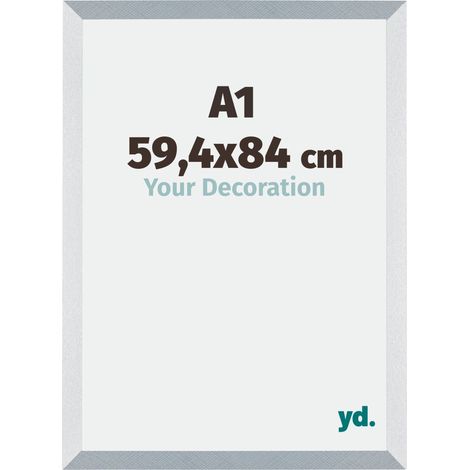 Cadre Puzzle A1 - 59.4x84 cm - Aluminium Brossé cm - MDF - Mura. (1/5)