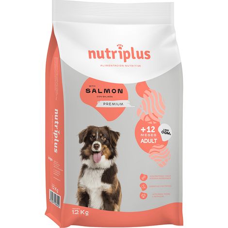 NUTRIPLUS PERROS ADULTO SALMON (15 KG)