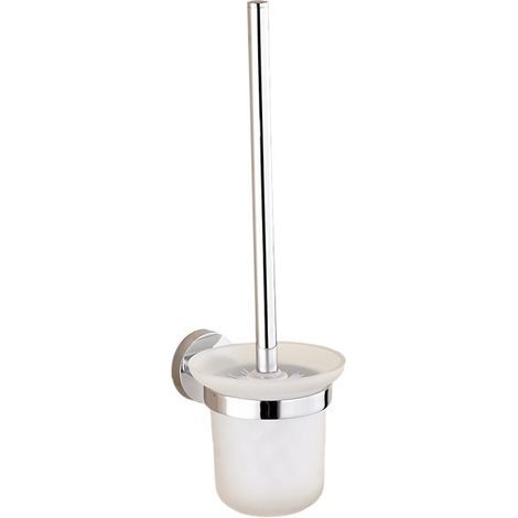 Toilet Care Set, Chrome-Plated Bathroom Toilet Tumbler (1/3)