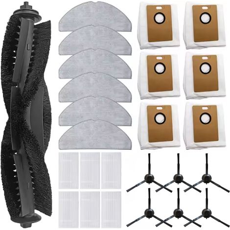 Accesorios compatibles con barredoras Tapo RV30/RV20 Max Plus - 25 piezas