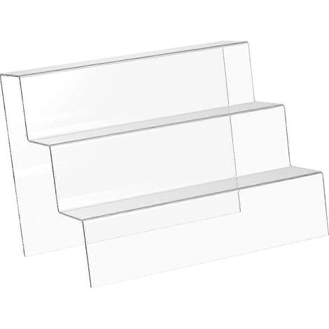 Étagère de présentation à plusieurs niveaux, support en acrylique transparent compatible avec les jouets (1 pièce). (1/5)