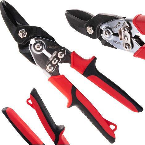 Cizalla izquierda para chapa metálica de 250 mm CrV (6/48) (1/5)