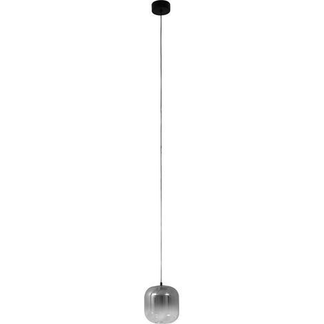 [NEUWERTIG] B-Ware Lucande Led Hängeleuchte Pendelleuchte Avelina Rauchgrau Flammig 14cm
