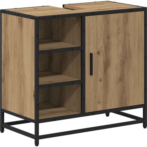 Maison Exclusive - Mobile da Bagno Rovere artigianale 65 x 33 x 60 cm (1/5)