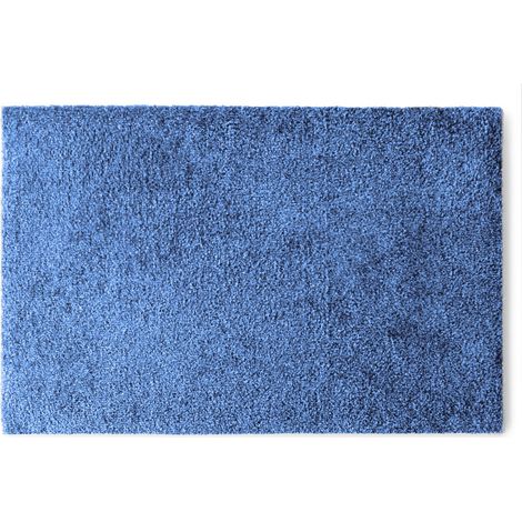 Fußmatte Domenico Stilvolle und praktische Schmutzfangmatte Blau 50 x 80 cm