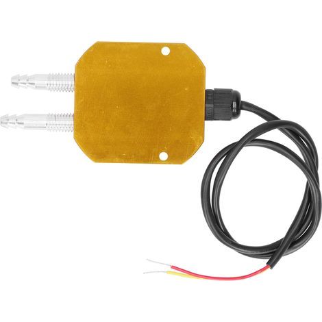 Yellow Wind Pressure Transmitter Micro Differential Sensor DC24V 4-20mA 0-300Pa (1/5)