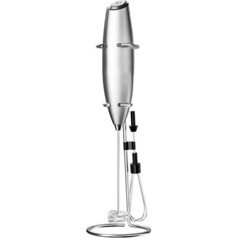 Batteur électrique argenté, petit mini-fouet à œufs à main pour la maison Handmixer Argent (2,5 watts) (1/4)