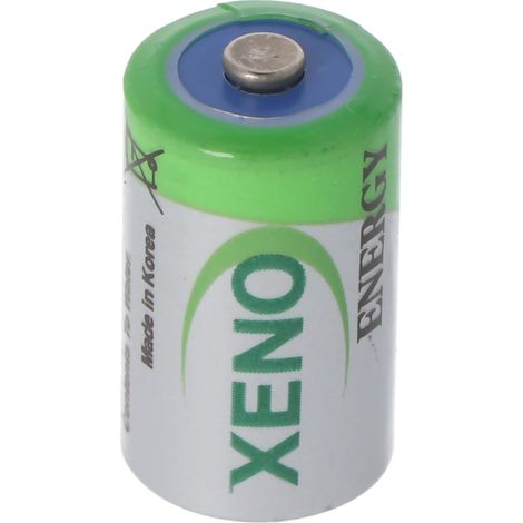 1/2 AA (Mignon)/ER14252 (XL-050F) Batterie - Standard-Top, 3,6 V, 1200 mAh, Lithium-Thionylchlorid Batterie. Anschluss, Typ Standard-Top (1/5)