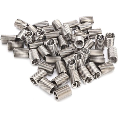 Lot de 100 inserts filetés mâles et femelles réducteurs, outil de réparation, fixation en acier inoxydable M3 x 0,52,5D (1/5)